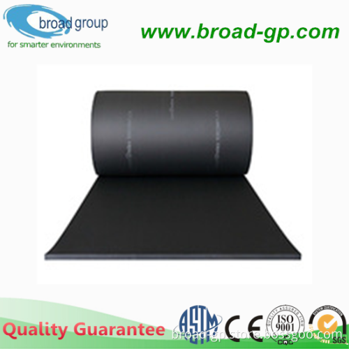 Closed Cell PVC/NBR Black Foam Rubber Sheet